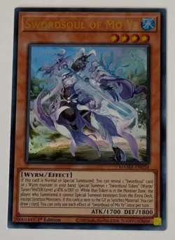 Yu-Gi-Oh! Swordsoul of Mo Ye (MAMA-EN034) - Ultra Rare - Image 1