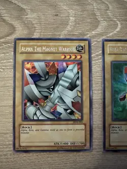 Alpha Beta Gamma Magnet Warrior Set Secret DOR-001 DOR-002 DOR-003 LP - Image 2