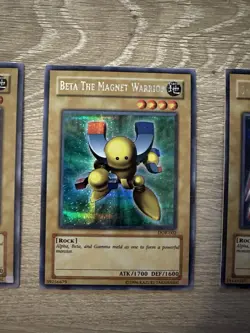 Alpha Beta Gamma Magnet Warrior Set Secret DOR-001 DOR-002 DOR-003 LP - Image 3