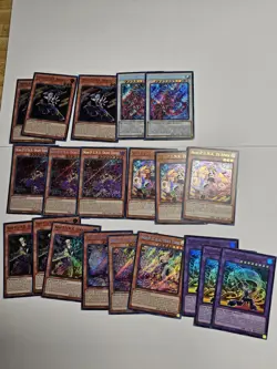 Yu-Gi-Oh holo mix Lot Of 150+ Cards. mini punk and solfcore deck lot - Image 3