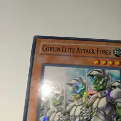 YUGIOH 1st EDITION CRV-EN020 GOBLIN ELITE ATTACK FORCE SUPER RARE NEAR MP/HP DMG - Image 3