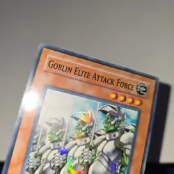 YUGIOH 1st EDITION CRV-EN020 GOBLIN ELITE ATTACK FORCE SUPER RARE NEAR MP/HP DMG - Image 4