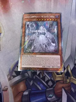 Yugioh Lovely Labrynth of the Silver Castle RA04-EN295 1st Platinum Secret (NM) - Image 1