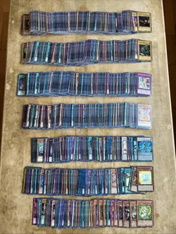 HUGE Lot (1380) Vintage Yu-Gi-Oh! TCG Cards, 128 Holo 1st Edition, 789 1st Editi - Image 1
