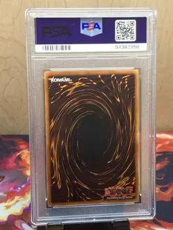 2002 YuGiOh Sanga of the Thunder MRD-025 Super Rare Metal Raiders PSA 7 - Image 2