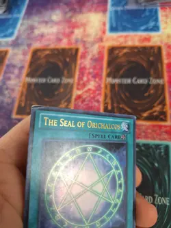 Yugioh The Seal of Orichalcos LC03-EN001 Ultra Rare Limited Lightly Played - Image 3
