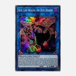 Yu-Gi-Oh! YCSW-EN012 Duel Link Dragon, the Duel Dragon | LE | SR | + *BONUS* - Image 1
