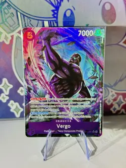 OP14-061 Vergo Alt Art One Piece The Azure Sea's Seven English Near Mint - Image 1