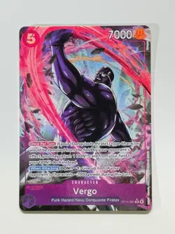 OP14-061 Vergo Alt Art One Piece The Azure Sea's Seven English Near Mint - Image 3