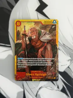 One Piece TCG - Silvers Rayleigh - Two Legends (OP08-118) Free Shipping NM - Image 1