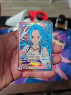 One Piece TCG - Nefeltari Vivi EB03-001 (Alt Art Leader) - Heroines Ed - English - Image 1