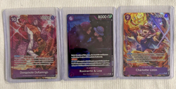 One piece EB04-038 Rosinante & Law SR Alt Art Rosinante & Law English LOT 9x - Image 1