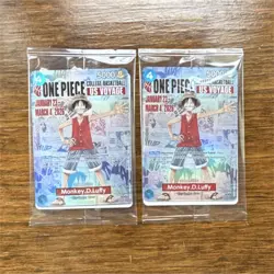 2 Bandai Namco One Piece CCG College Basketball Monkey D. Luffy Promo Holo - Image 1