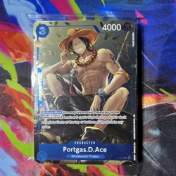 One Piece TCG: Portgas D. Ace P-074 Promo Tin Pack Set Vol. 2 Sealed English - Image 1