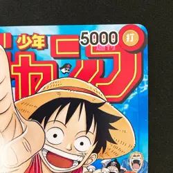 Monkey D. Luffy P-033 P Weekly Shonen Jump Promo ONE PIECE Card Japanese #21628 - Image 4