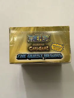Bandai One Piece Collectible Card Game The Quest Begins Booster Box 2005 Opened - Image 3