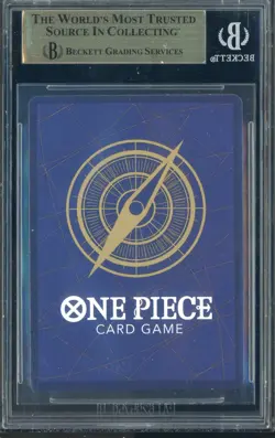 2025 One Piece The Best Premium V.2 #OP02068 Gum Gum Rain Foil BGS 10 PRISTINE - Image 2