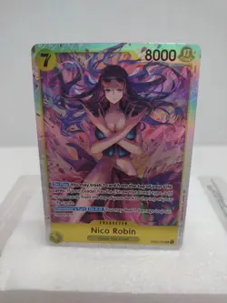 Nico Robin EB03-055 SR Super Rare Extra Booster Heroines Edition One Piece Card - Image 1