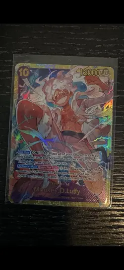 Monkey.D.Luffy OP05-119 SEC - One Piece TCG - English Card Near-Mint Secret Rare - Image 2