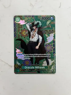Dracule Mihawk - 0P12-030 (SP), Edward Weevil - EB01-023 (SP) One Piece OP14 - Image 2