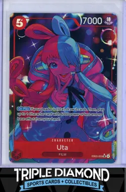 One Piece Extra Booster Heroines Edition EB03-003 Uta SR Alt Art N528 - Image 1