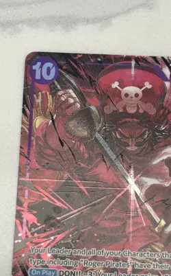 Bandai One Piece CCG Gol.D.Roger OP13-064 Alt Art SR Foil 13000 Power - Image 2