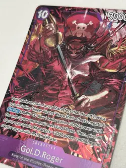 Bandai One Piece CCG Gol.D.Roger OP13-064 Alt Art SR Foil 13000 Power - Image 5