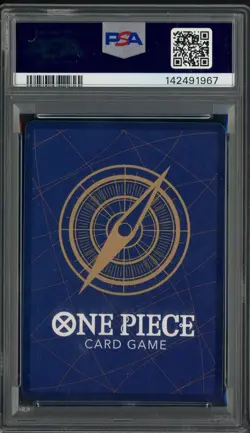 2025 One Piece OP12 EN Alternate Art #037 Dead Man's Game PSA 10 GEM MINT - Image 2