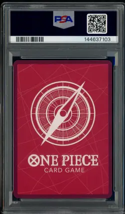 2025 One Piece EN 2nd Anniversary Set #001 Shanks PSA 10 GEM MINT - Image 2