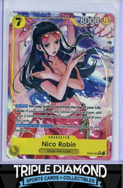 One Piece Extra Booster Heroines Edition EB03-055 Nico Robin Alt Art SR N526 - Image 1