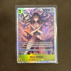 Nico Robin EB03-055 SR Super Rare Extra Booster Heroines Edition One Piece Card - Image 1