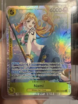 Nami SR EB03-053 Extra Booster: One Piece Heroines Edition Foil - Image 2