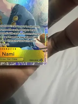 Nami SR EB03-053 Extra Booster: One Piece Heroines Edition Foil - Image 5