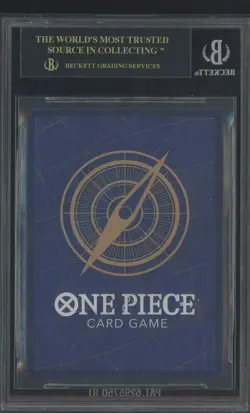 2023 One Piece Paramount War #OP02121 Kuzan Sec PAR BGS 10 BLACK LABEL - Image 2