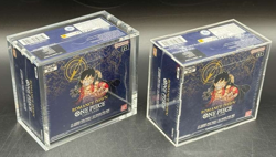 Lot of (2) One Piece TCG English OP-01 Blue Botton Romance Dawn Booster Boxes - Image 1