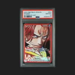 Shanks OP09-001 Emperors in the New World Foil Art Leader One Piece - Image 1