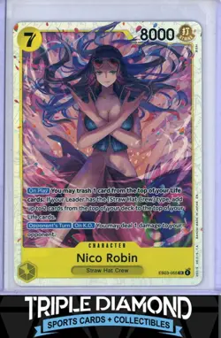 One Piece Extra Booster Heroines Edition EB03-055 Nico Robin SR N521 - Image 1