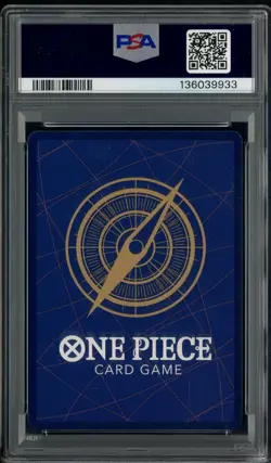 2025 One Piece OP12 EN Alternate Art #037 Dead Man's Game PSA 10 GEM MINT - Image 2