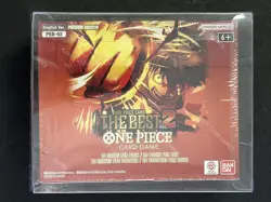One Piece EN PRB-02 The Best Vol.2 Premium Booster Box Sealed w/ Plastic Case - Image 1