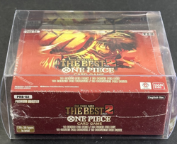 One Piece EN PRB-02 The Best Vol.2 Premium Booster Box Sealed w/ Plastic Case - Image 2
