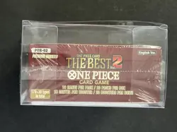 One Piece EN PRB-02 The Best Vol.2 Premium Booster Box Sealed w/ Plastic Case - Image 4
