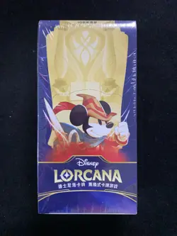 2025 Disney Lorcana TCG S-Chinese The First Chapter Sealed Box 10 Packs YV34 - Image 1