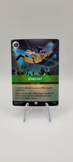 Disney Lorcana TCG: Stand Out (Epic) 213/204 Fabled Holo Card NM - Image 1