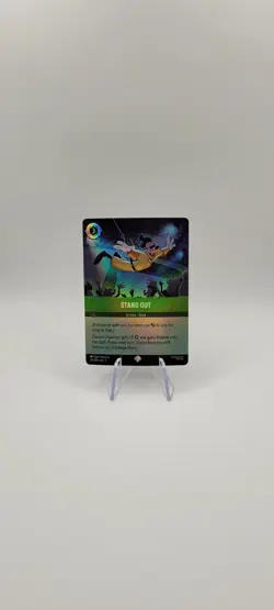 Disney Lorcana TCG: Stand Out (Epic) 213/204 Fabled Holo Card NM - Image 2