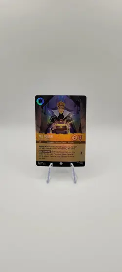 Disney Lorcana TCG: The Queen - Conceited Ruler (Epic) 205/204 Fabled Holo - NM - Image 2
