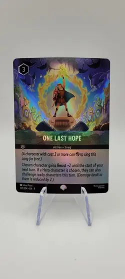 Disney Lorcana TCG: One Last Hope 222/204 (Foil) EPIC - Fabled - NM - Image 1