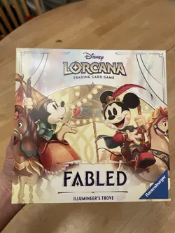 Disney Lorcana TCG: Fabled Illumineers Trove, Factory Sealed MINT box - Image 1