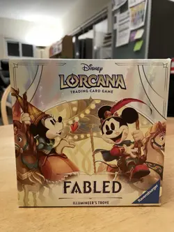 Disney Lorcana TCG: Fabled Illumineers Trove, Factory Sealed MINT box - Image 2