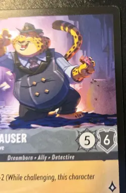Clawhauser - Donut Detective 175/204 Common Whispers In The Well Disney Lorcana - Image 3