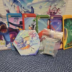 Disney Lorcana Winterspell Trove Contents- Dice, Lore Counter and Dividers - Image 2